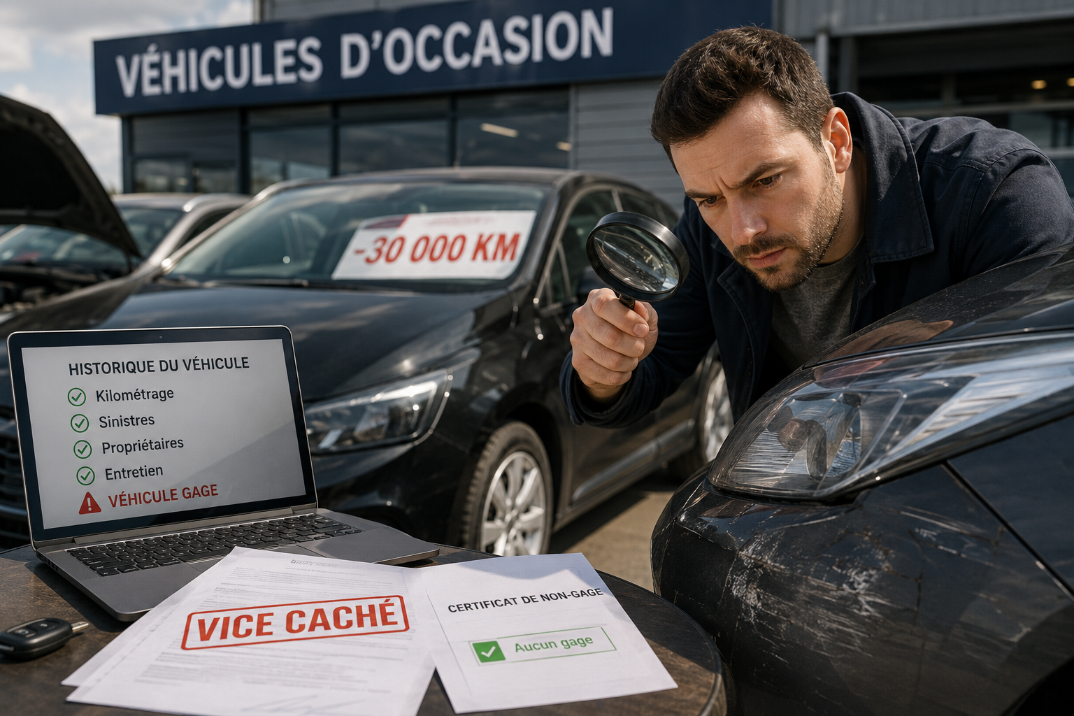 Arnaques voitures d’occasion 2026 : Évitez les pièges