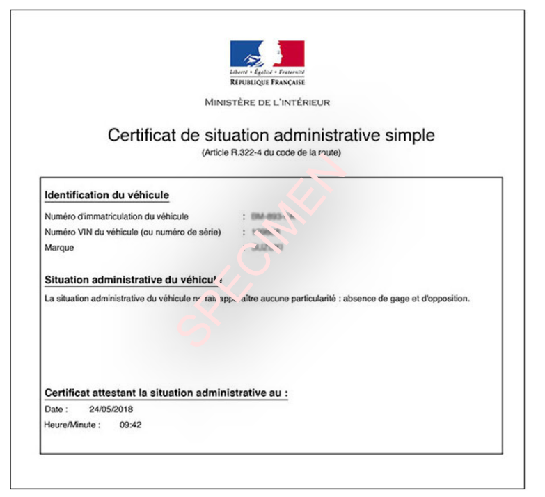Certificat de non-gage gratuit : comment l'obtenir en 2 minutes (Guide 2026)